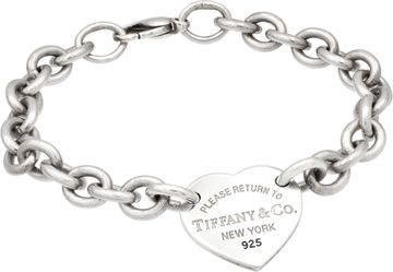 Tiffany & Co Return to Tiffany Heart Tag bracelet in sterling silver