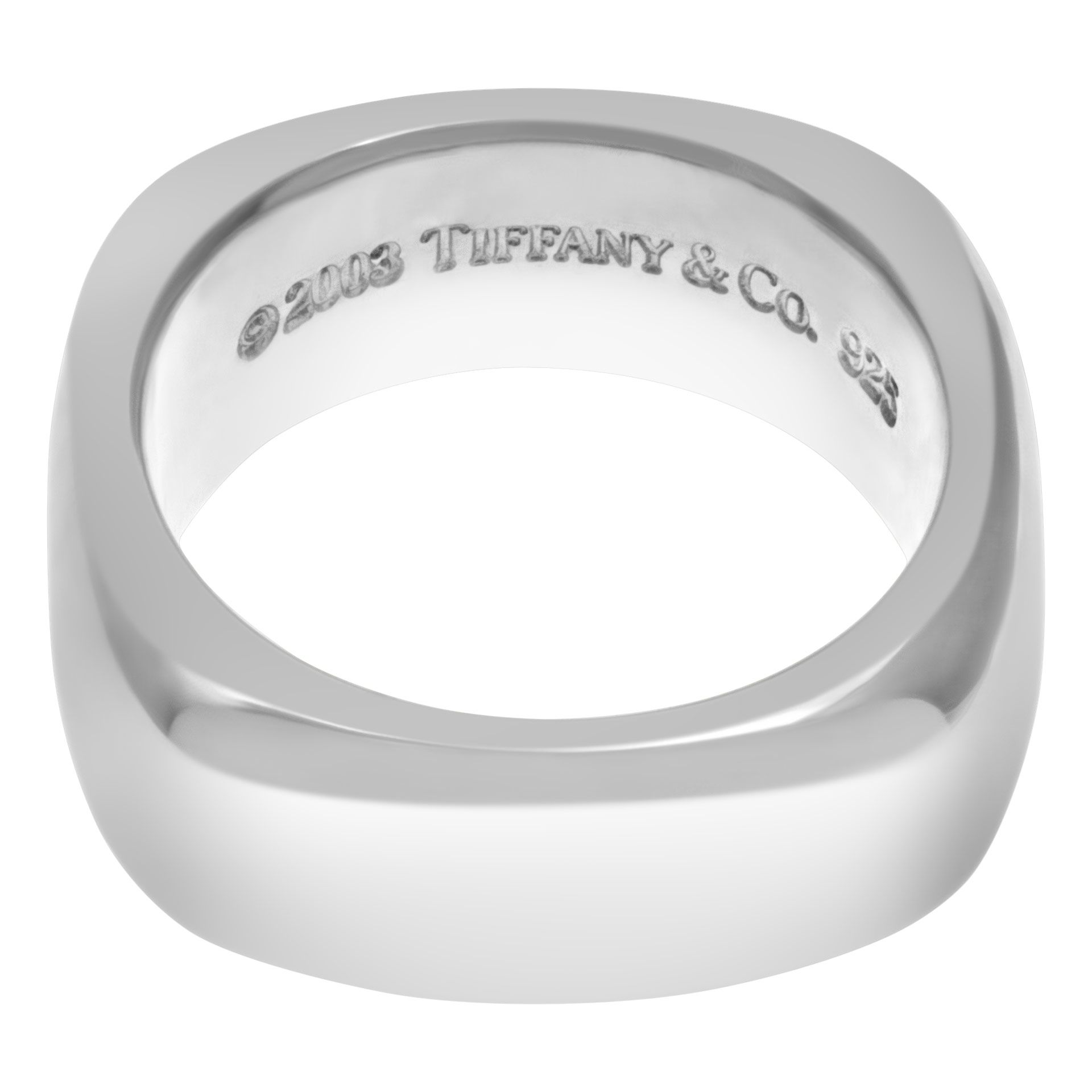 Tiffany & Co. ナローリング内径17㎜13号 Tiffany & Co. 指輪ナローリングシルバー17.5号
