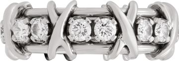 Tiffany & Co. Sixteen Stone Diamond Ring in platinum