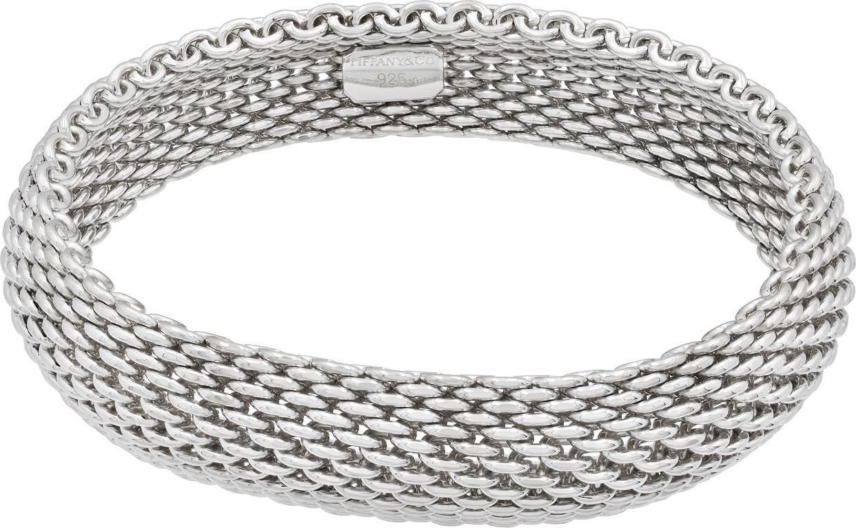 Tiffany & Co. woven bracelet in sterling silver | Gray & Sons Jewelers