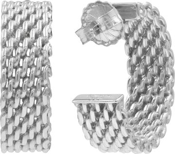 Tiffany & Co. Somerset Mesh woven earrings in sterling silver