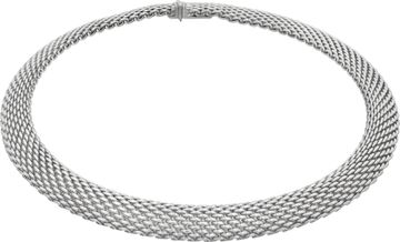 Tiffany & Co. Somerset Mesh Woven Necklace in Sterling Silver Necklace Collection