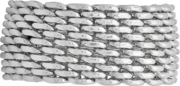 Tiffany & Co. woven ring in sterling silver