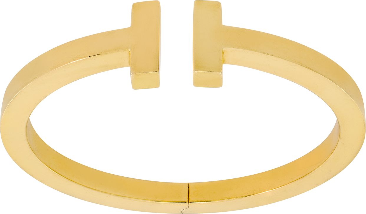 Square Bracelet Tiffany Bracelet Price Tiffany Square T Bangle Bracelet 18k  Yellow Gold Gray Sons