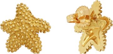 Tiffany & Co. Starfish stud earrings in 18k yellow gold