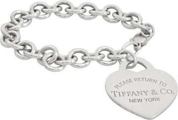 Tiffany & Co. sterling silver heart bracelet Tiffany & Co. sterling silver heart bracelet Bracelet Collection