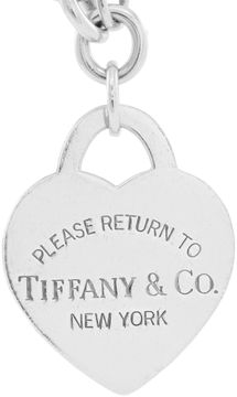 Tiffany & Co. sterling silver heart bracelet