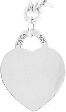 Tiffany & Co. sterling silver heart bracelet