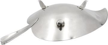 Tiffany & Co. Sterling Silver leaf bowl three footed base