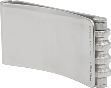 Tiffany & Co. sterling silver money clip by Paloma Picasso