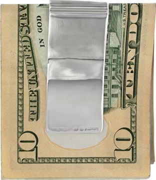 Tiffany & Co. sterling silver money clip by Paloma Picasso