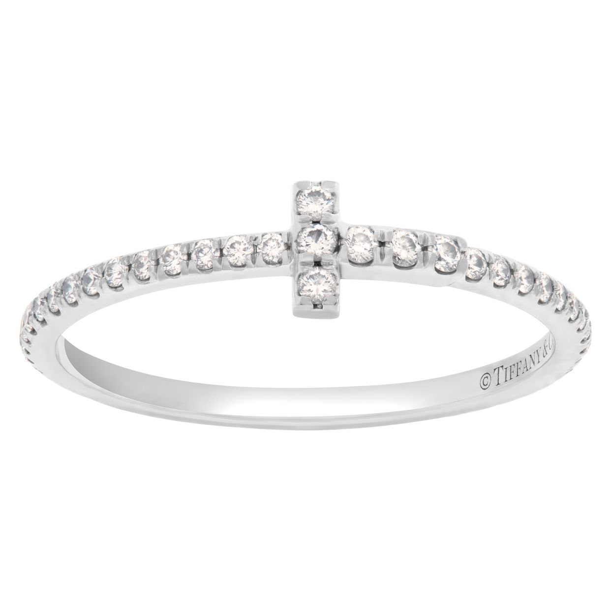 Tiffany & Co_ピアス_White Gold with diamonds 0.09 ct Tiffany & Co. 0.22 CTTW Diamond Stud Earrings in Platinum