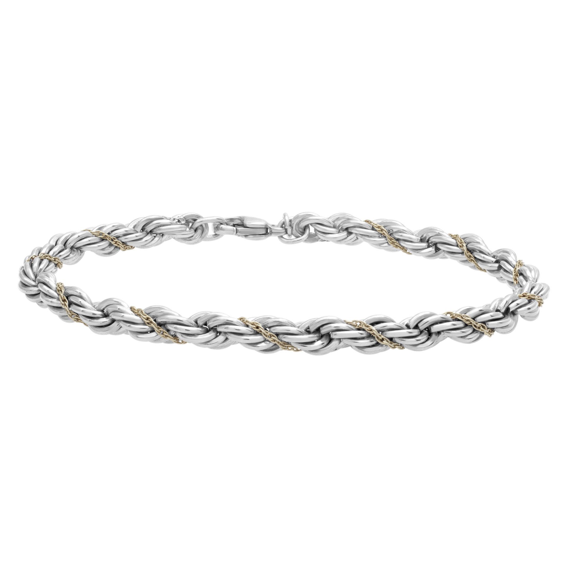 アクセサリー Tiffany 18K combi twist rope bracelet m36999815281_1.jpg