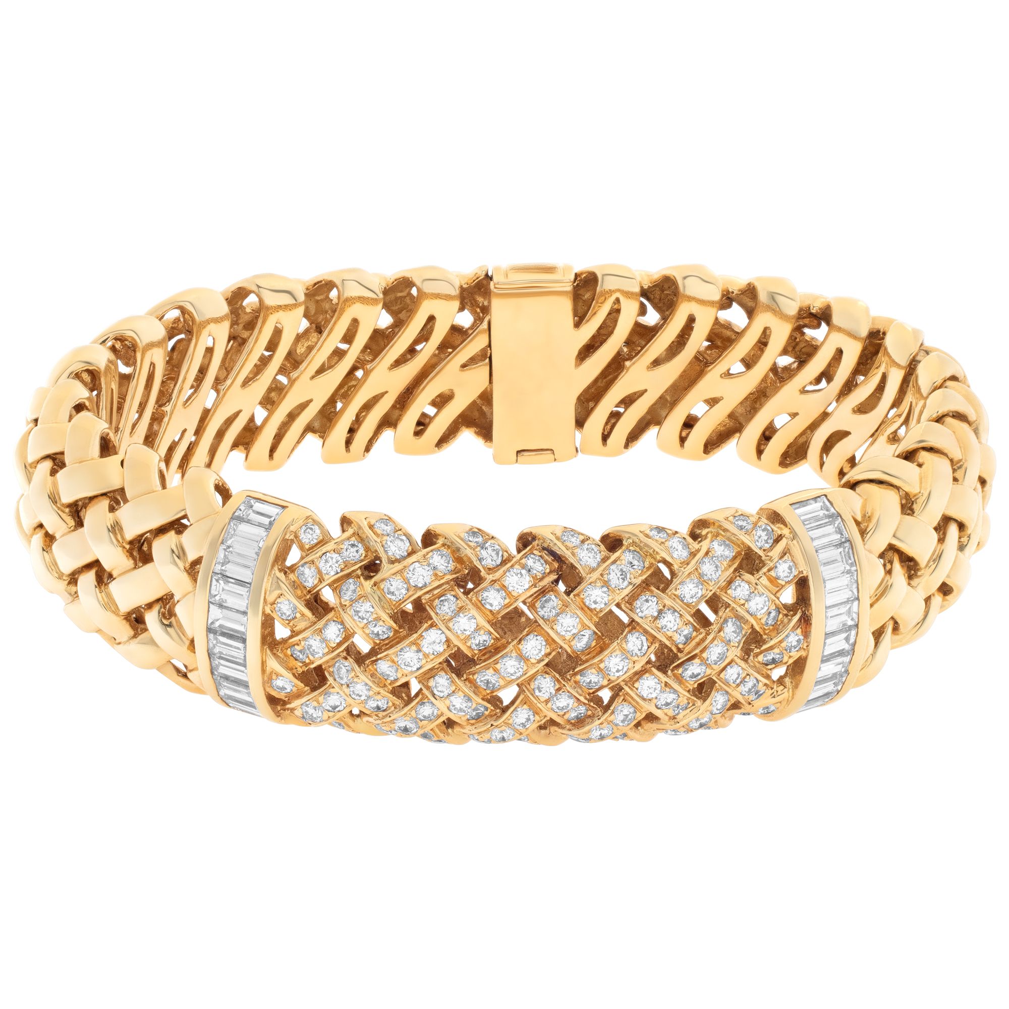 Tiffany VANNERIE Collection bracelet in 18K yellow gold
