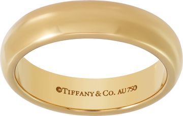 Tiffany & Co wedding band 18k yellow gold