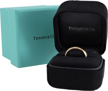 Tiffany & Co wedding band 18k yellow gold