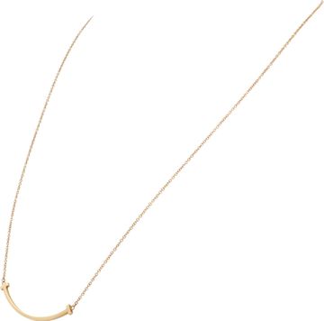 Tiffany & Co.T smile necklace