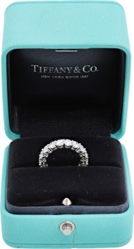 Tiffany Forever Eternity Band Ring in platinum
