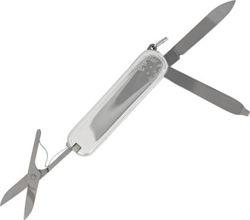 Tiffany pocket knife in sterling silver with Swiss cross 18k accent