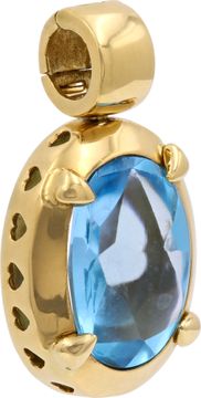 Topaz Pendant in 18k Yellow Gold