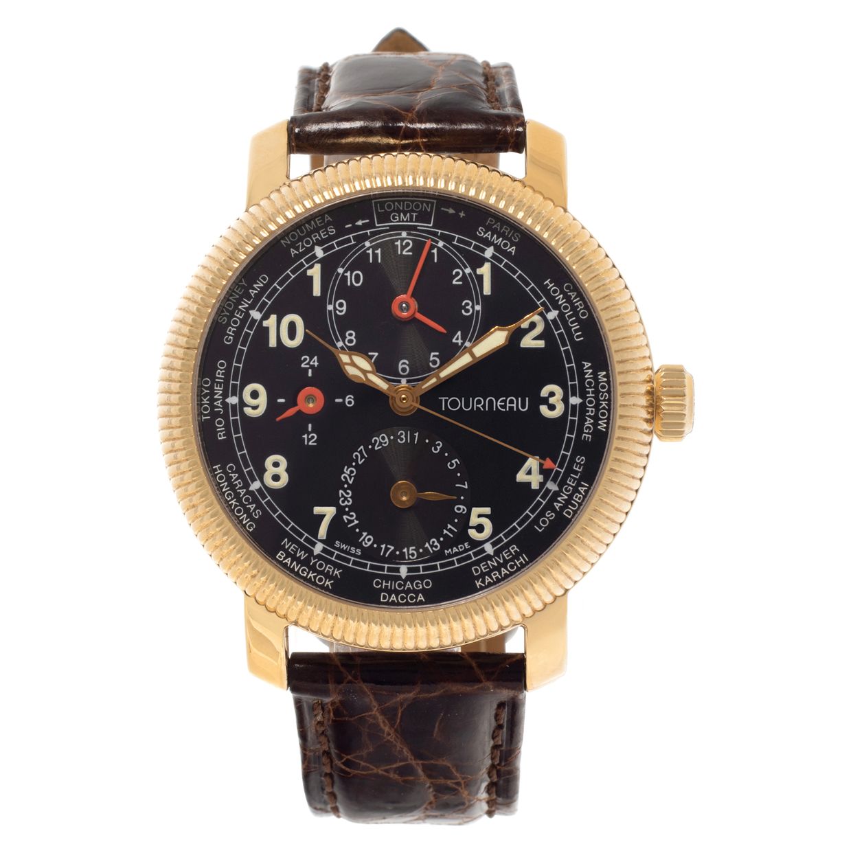 みっつ様GOLDウールメルトンxACETATESOUVENI tourneau_diplomat_38mm_w526521