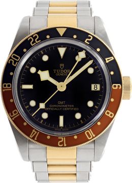 Tudor black bay 79833MN 18k & steel 41mm auto watch