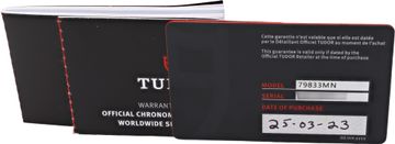 Tudor black bay 79833MN 18k & steel 41mm auto watch