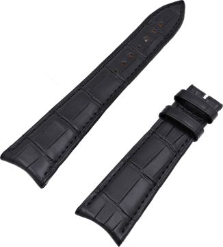 Ulysse Nardin Black Alligator Strap (20mm x 16mm)