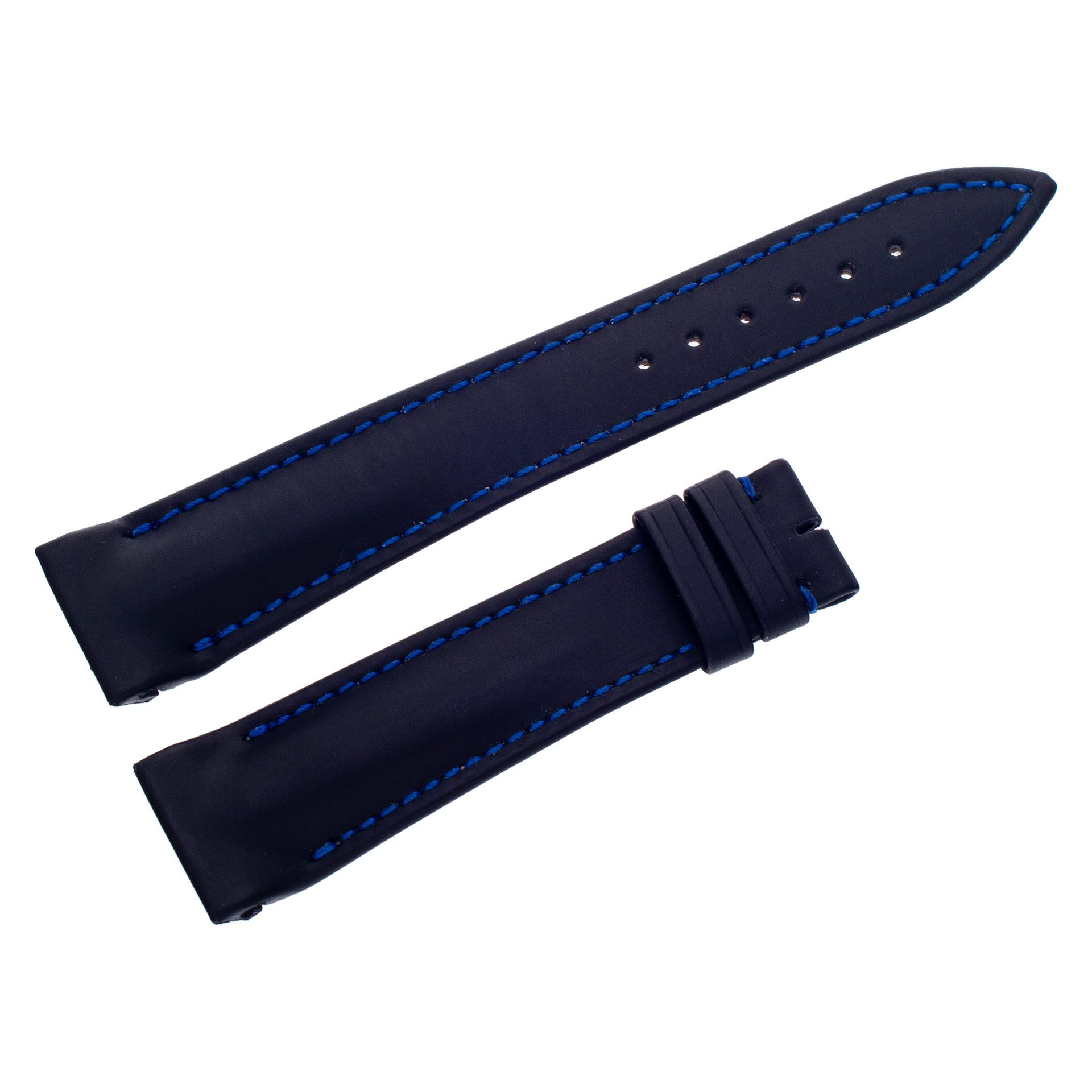 Ulysse Nardin black leather strap (19x16) | Gray & Sons Jewelers