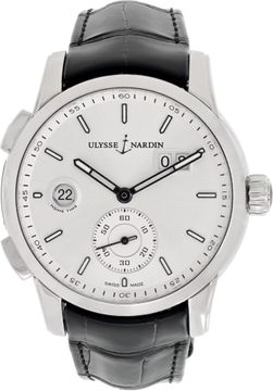 Ulysse Nardin Dual Time 3343-126/91 Stainless Steel 42mm auto watch