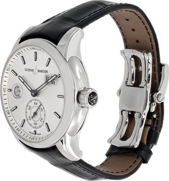 Ulysse Nardin Dual Time 3343-126/91 Stainless Steel 42mm auto watch