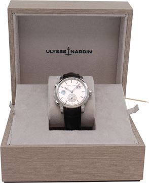 Ulysse Nardin Dual Time 3343-126/91 Stainless Steel 42mm auto watch