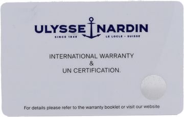Ulysee Nardin Executive in stainless steel
