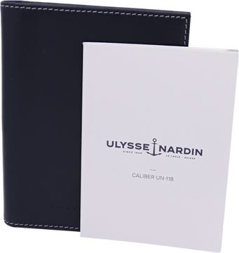 Ulysse Nardin Marine 1182-160/490 18k rose gold 39mm auto watch
