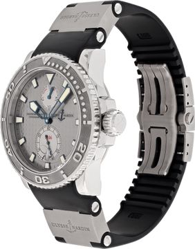 Ulysse Nardin Marine 263-33-3/91 Stainless Steel Grey dial 43mm Automatic watch