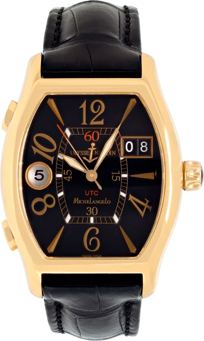 Preowned Ulysse Nardin Michaelangelo 226-68 18k 38mm auto