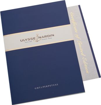 Ulysse Nardin Perpetual Calendar 329-80 Platinum Limited Edition 40mm Automatic