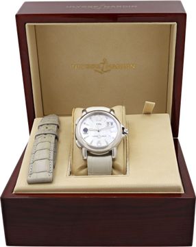 Ulysse Nardin San Marco GMT Stainless steel MOP diamond dial