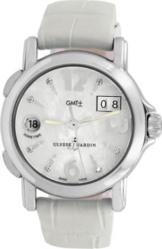 Ulysse Nardin San Marco GMT Stainless steel MOP diamond dial