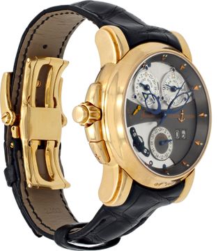 Ulysse Nardin Sonata Cathedral 676-88 18k 41mm auto watch