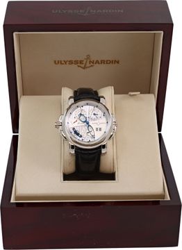 Ulysse Nardin Sonata Cathedral 18k White Gold 42mm auto watch