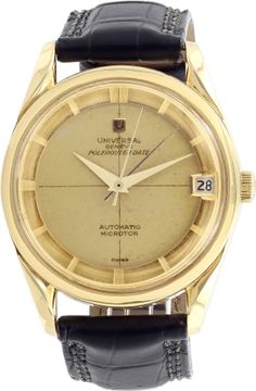 Universal Geneve Classic 18k Yellow Gold 35mm Automatic watch Universal Geneve Classic 35mm 169.110 Mens Watch Collection