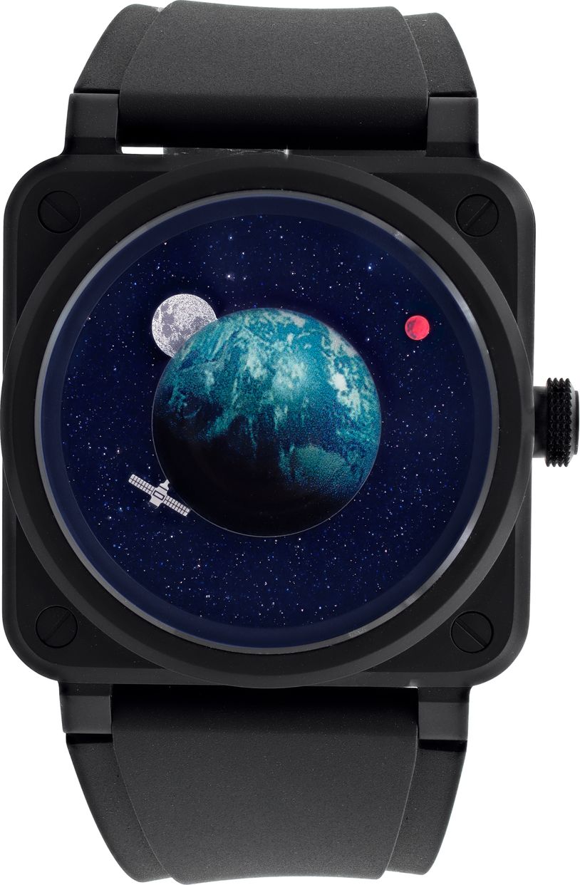 ASTRO ROROH ロロハ クク Bell & Ross Astro BR03A-Emm-CE/SRB Ceramic 41mm auto | Gray & Sons