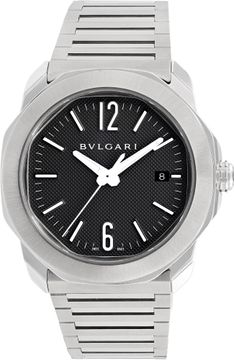 Bvlgari OCTO 103740 Stainless Steel    Gray dial 41mm    Automatic watch