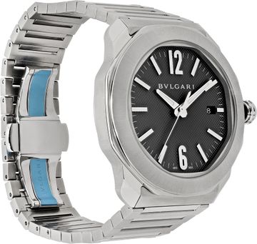 Bvlgari OCTO 103740 Stainless Steel    Gray dial 41mm    Automatic watch