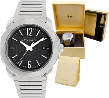 Unused Bvlgari OCTO 41mm 103740 Mens Watch Collection