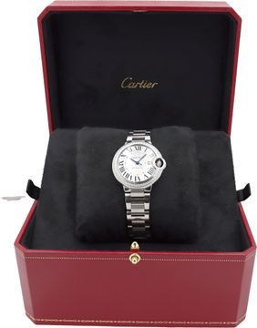 Cartier Ballon Bleu W4BB0023 Stainless Steel 33mm auto watch