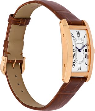Cartier Tank Americaine 4507/WGTA0340 18k rose gold 28.8mm Quartz watch