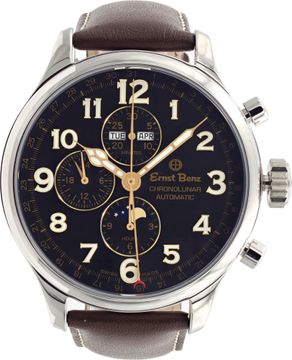 Unused Ernst Benz Chronolunar 47mm GC10383 Mens Watch Collection