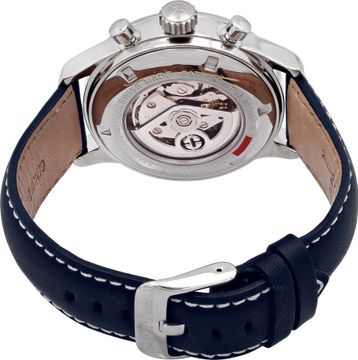 Ernst Benz Chronolunar "Office Blue" GC40386 Stainless Steel Blue dial 44mm Auto